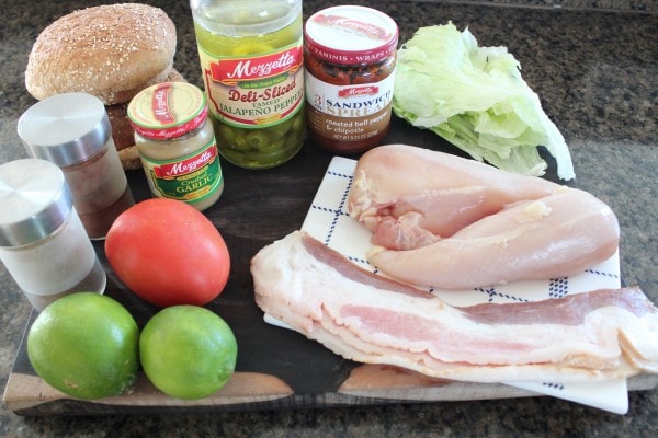 Chipotle Chicken BLT Ingredients