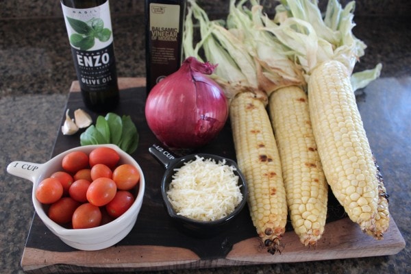 Italian Corn Salad Ingredients