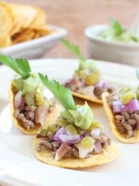 Mini Beef and Bacon Tacos