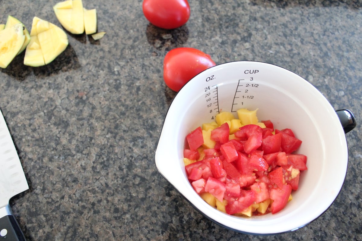 Tomato Mango Salsa Recipe