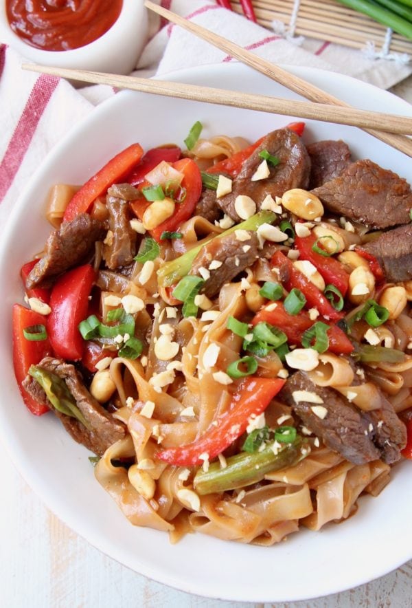 Kung Pao Beef {Recipe + Tips for Tenderizing Beef} - WhitneyBond.com