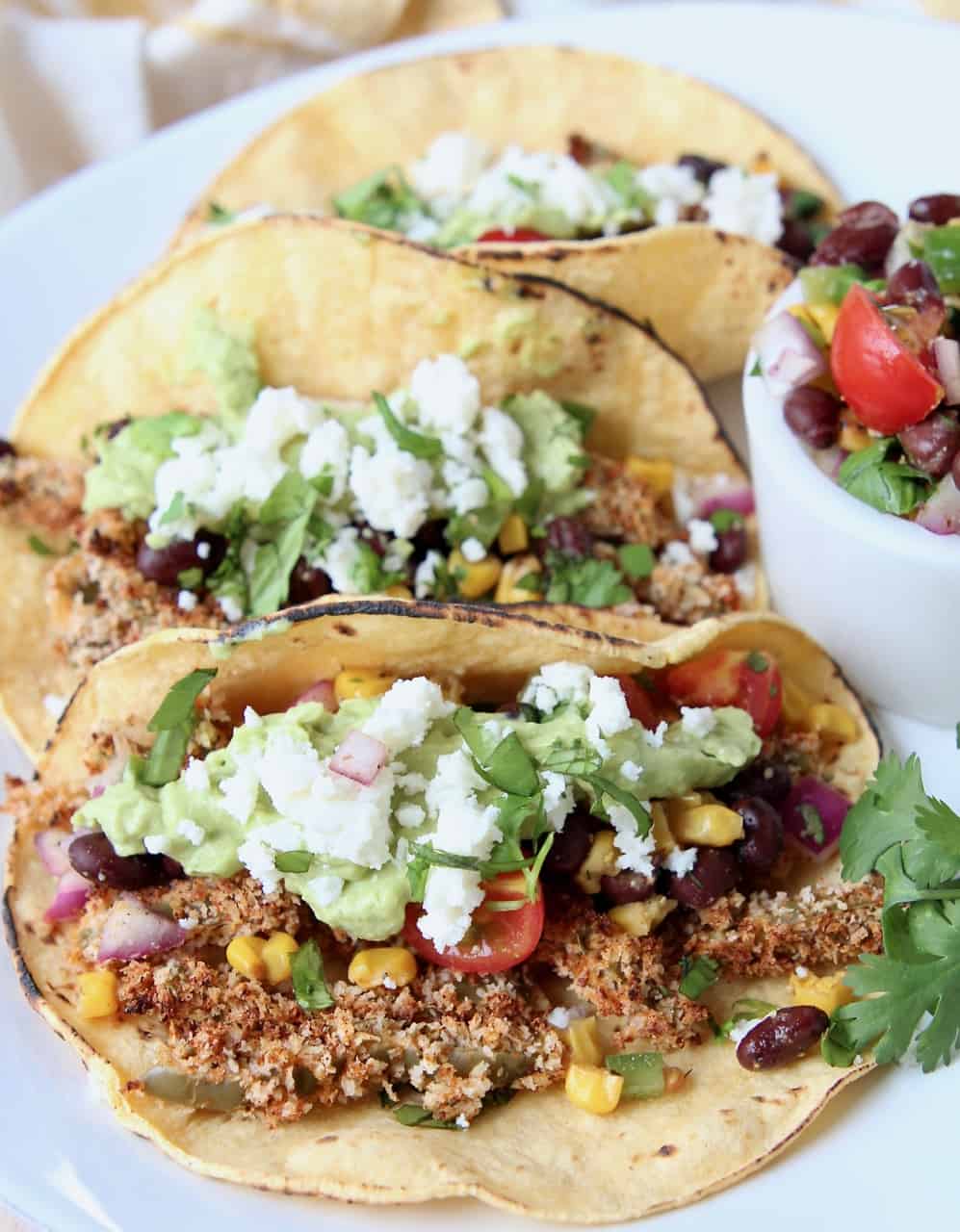 Vegetarian Crispy Cactus Tacos Recipe