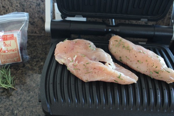 Grilling Chicken in the OptiGrill