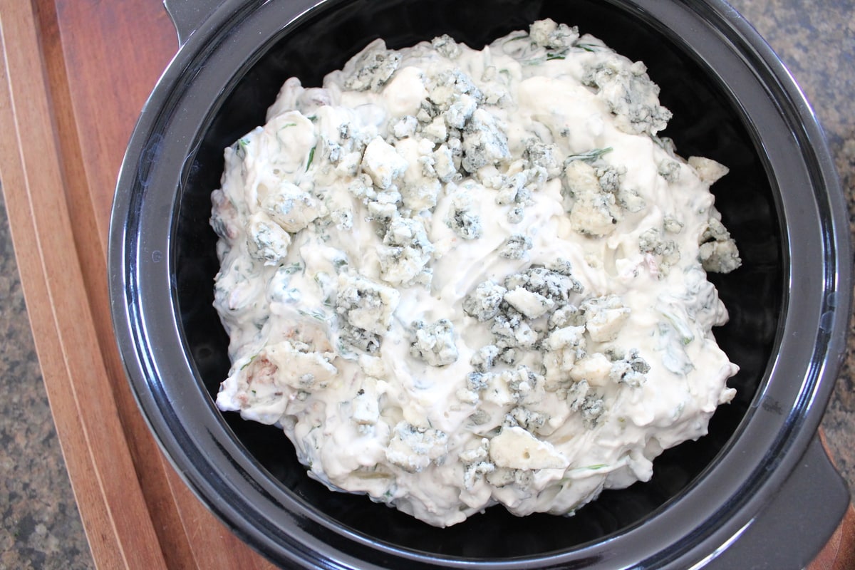 Blue Cheese Spinach Dip Recipe