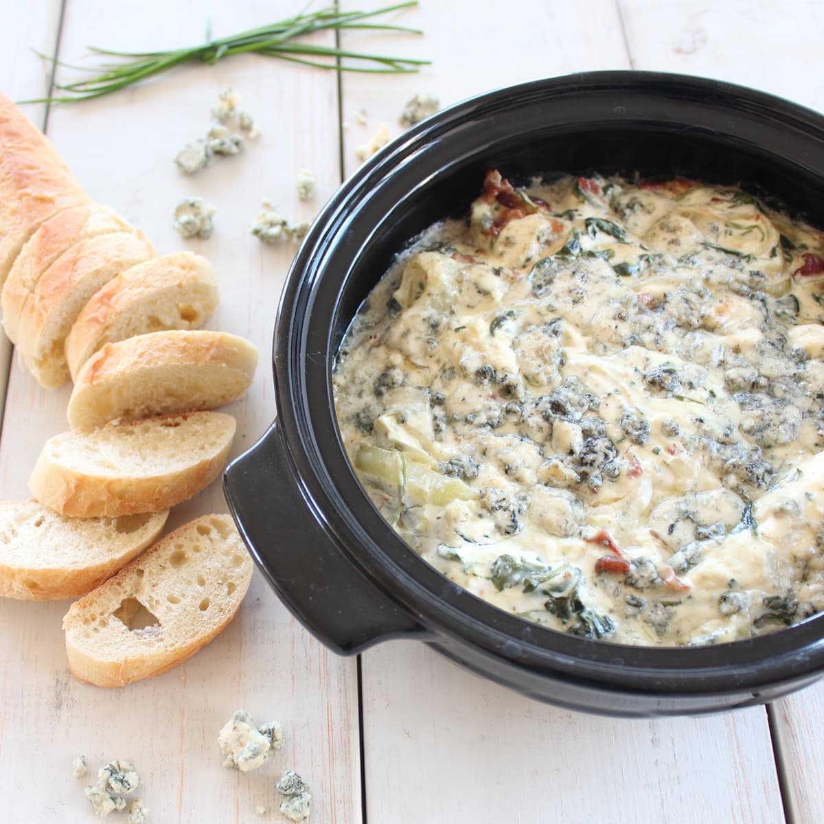 Blue Cheese Spinach Dip Recipe