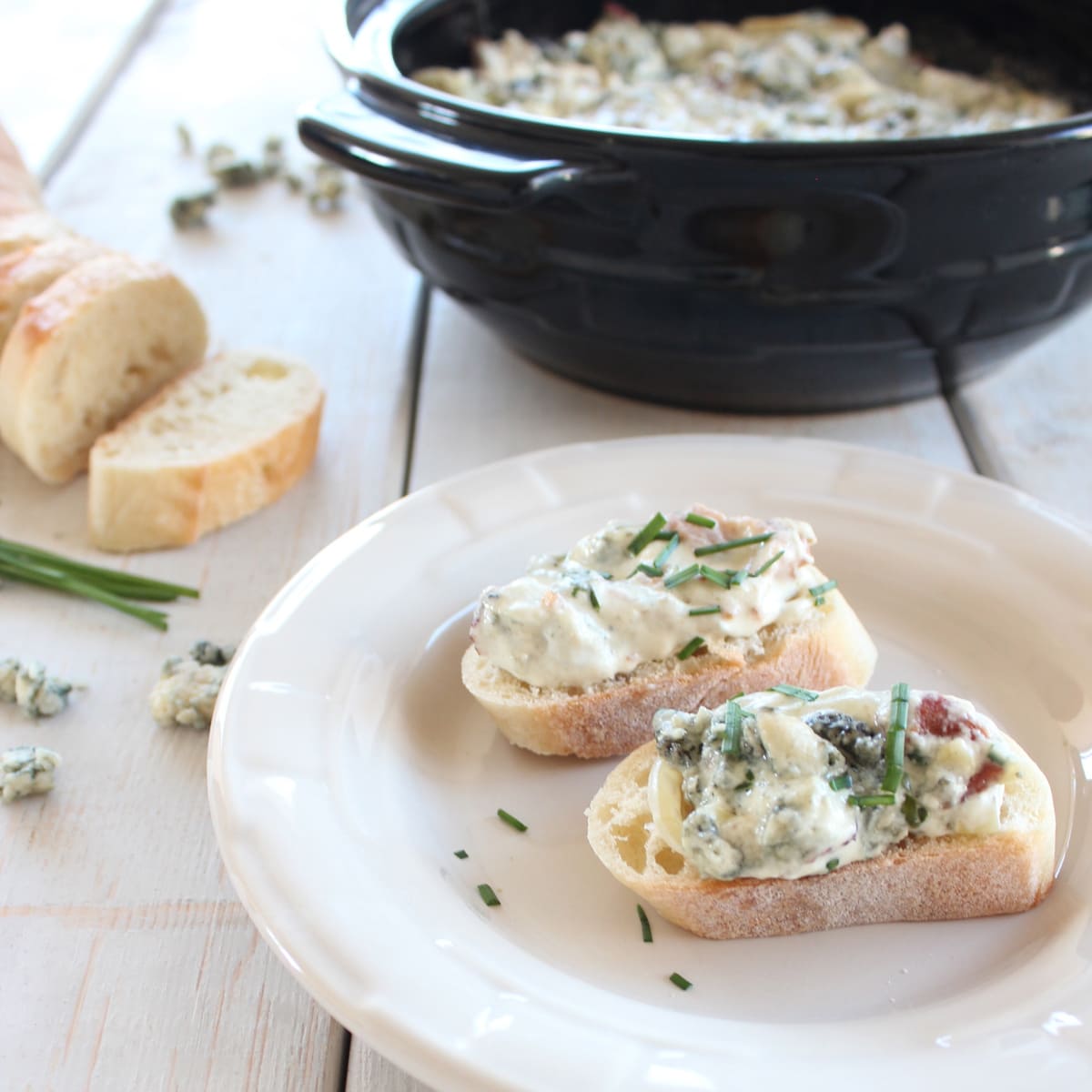 Creamy Blue Cheese Spinach Dip Recipe