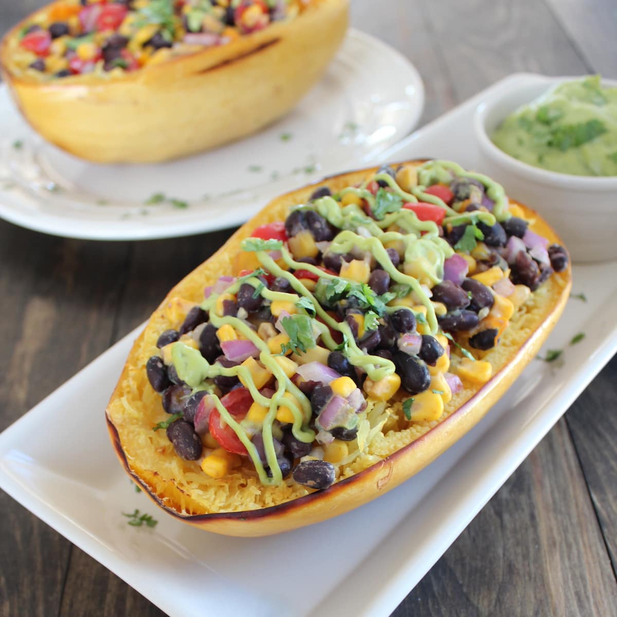 Vegetarian Stuffed Squash