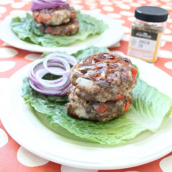 Gluten Free Jerk Chicken Burgers