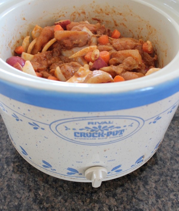 Crock Pot Massaman Curry Chicken