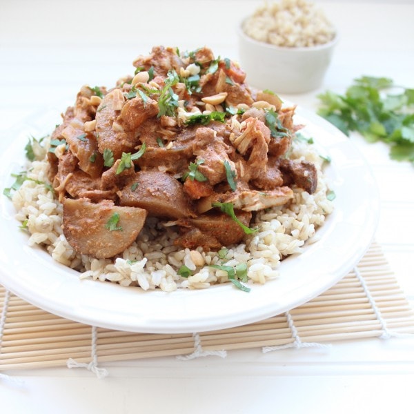 Massaman Curry Crock Pot Chicken