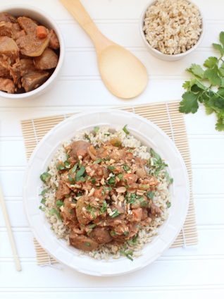 Massaman Curry Crock Pot Chicken