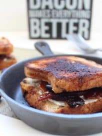 Candied Bacon Grilled Cheese Sandwich