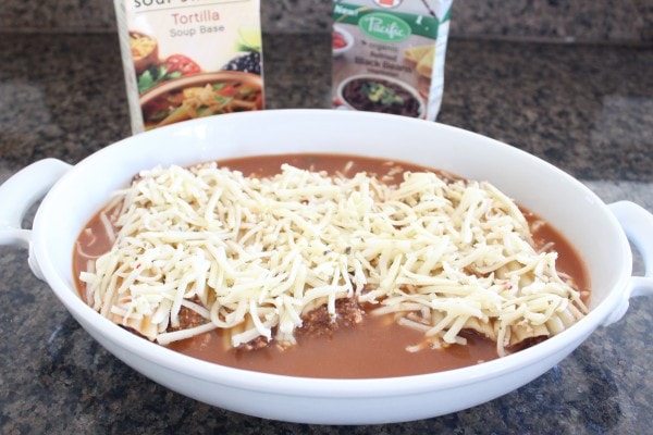 Bean and Cheese Mexican Manicotti