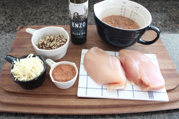 Quinoa Crusted Mexican Chicken Ingredients
