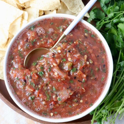 Salsa Bowl With Lid