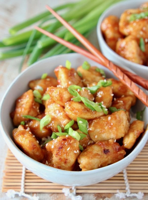 Easy Orange Chicken Recipe - WhitneyBond.com