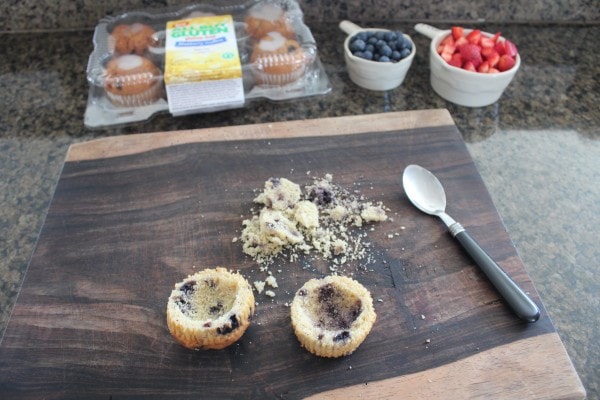 Blueberry Muffin Dessert Cups