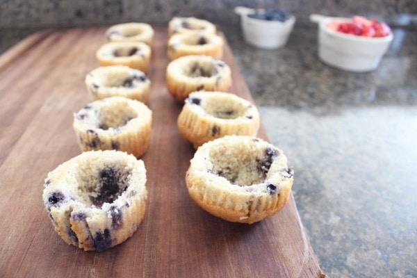 Gluten Free Blueberry Muffin Cups