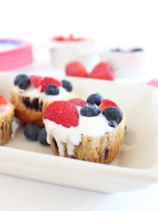 Blueberry Muffin Gluten Free Dessert Cups