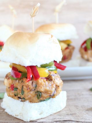 Asian Chicken Sliders