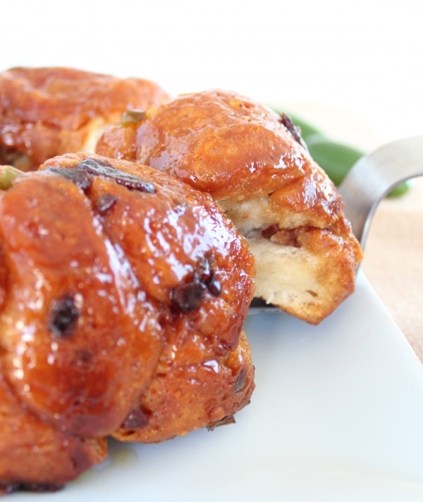 Bacon Jalapeño Honey Monkey Bread