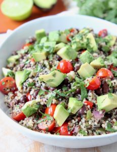 Mexican Quinoa Salad - Vegan & Gluten Free Recipe | WhitneyBond.com