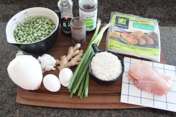 Chicken Fried Rice Egg Roll Ingredients
