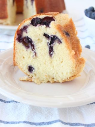 Blueberry Pound Cake