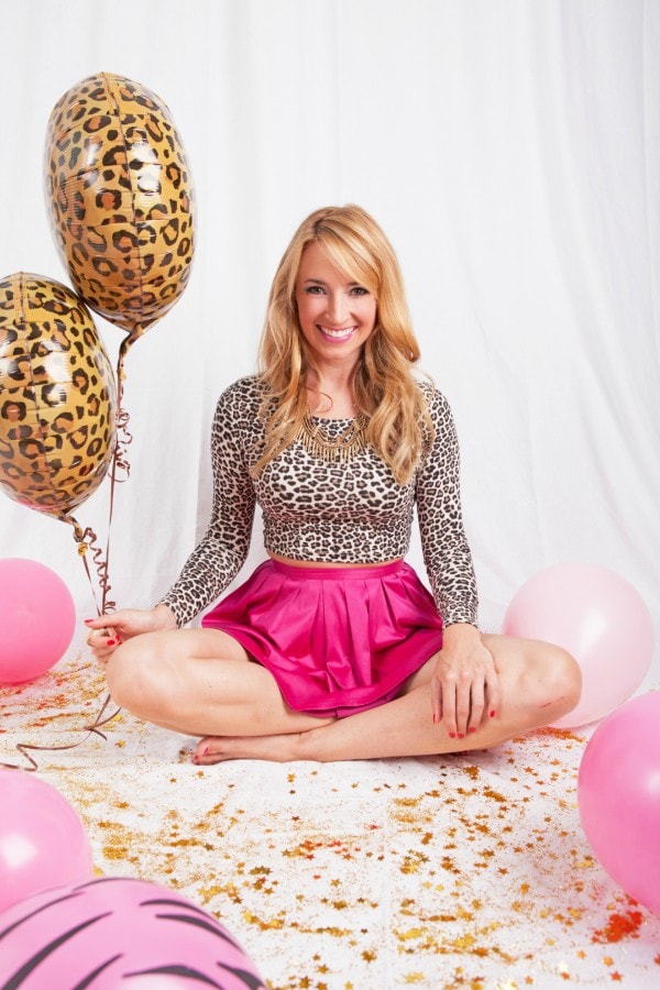 Whitney Bond Little Leopard Book 3 Year Blogoversary Photo Shoot