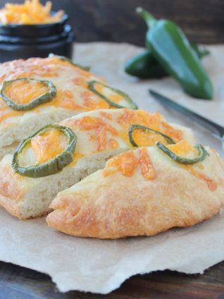 Jalapeño Cheddar Focaccia Bread