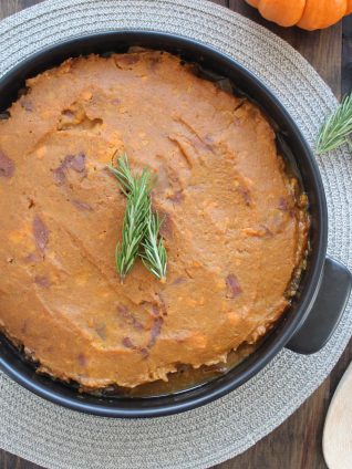 Gluten Free Sweet Potato Shepherds Pie