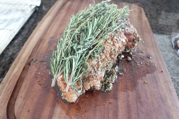 Herb Crusted Bacon Wrapped Turkey Breast Recipe