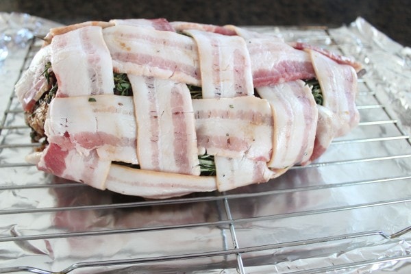 Herb Crusted Bacon Wrapped Turkey Breast Recipe