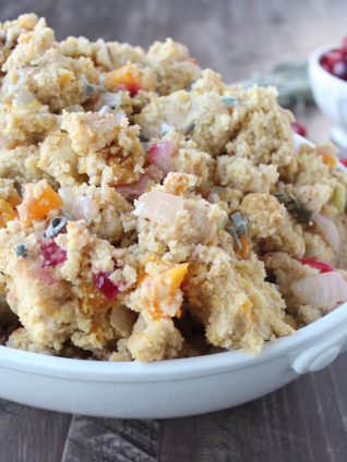 Gluten Free Slow Cooked Cornbread Stuffing