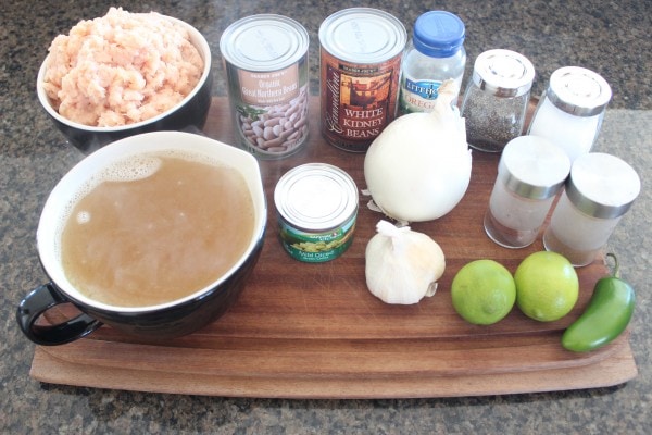 White Chicken Chili Ingredients