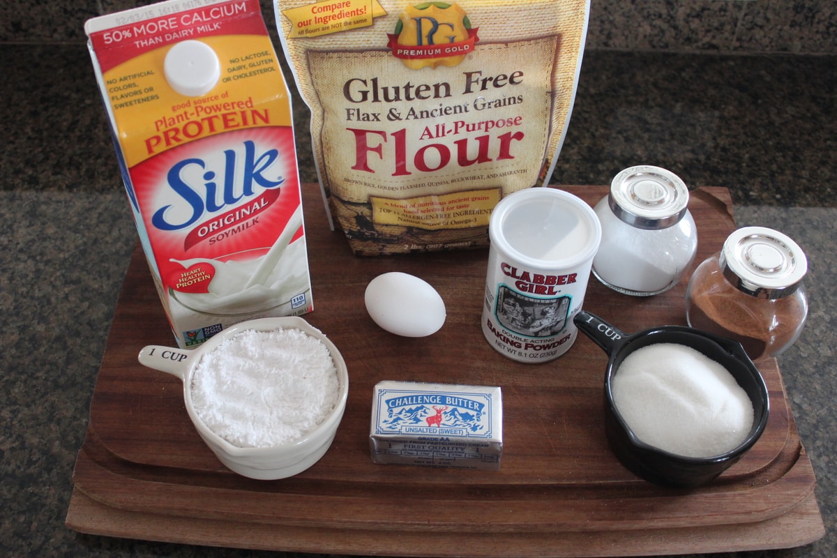 Gluten Free Cinnamon Rolls Ingredients