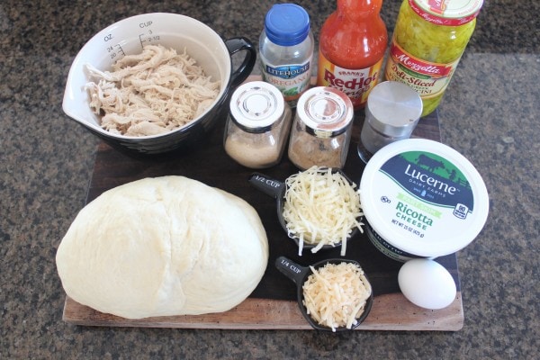 Buffalo Chicken Mini Calzone Ingredients