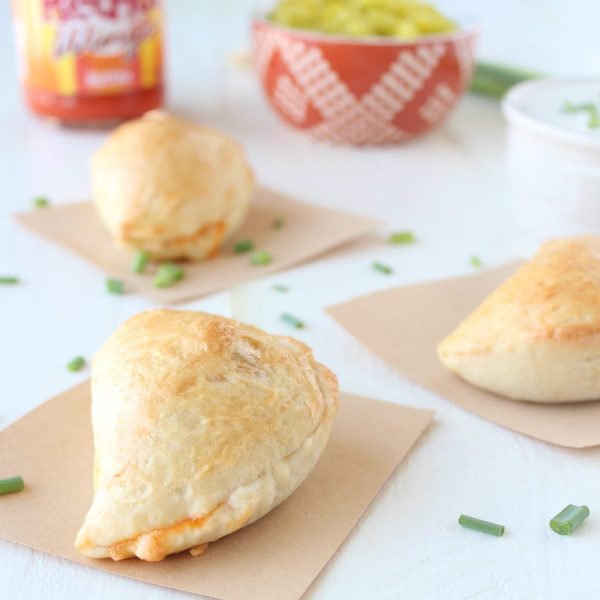 Buffalo Chicken Mini Calzones