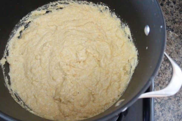 Creamy Cheesy Polenta Recipe