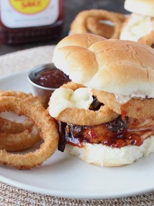 BBQ Mushroom Cheddar Chicken Sandwich Recipe