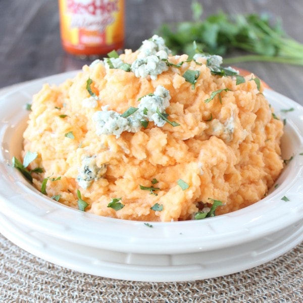 Buffalo Blue Cheese Mashed Potatoes Recipe