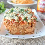 Blue Cheese Buffalo Chicken and Pork Meatloaf Recipe