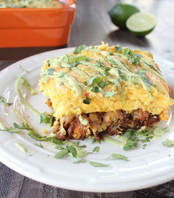 Pulled Pork Tamale Casserole Recipe