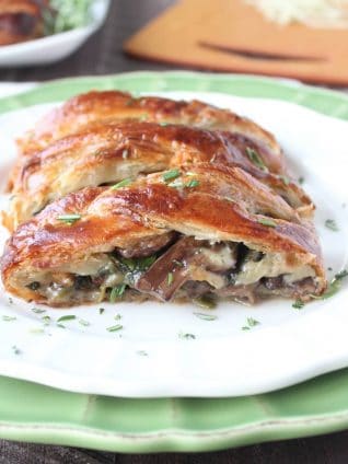 Mushroom Spinach Puff Pastry Recipe