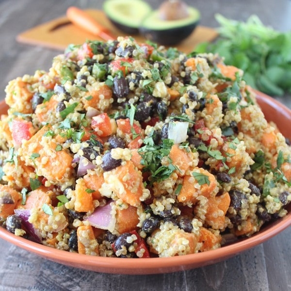 Vegan Mexican Sweet Potato Salad Recipe