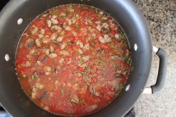 One Pot Mediterranean Sausage & Lentils Recipe