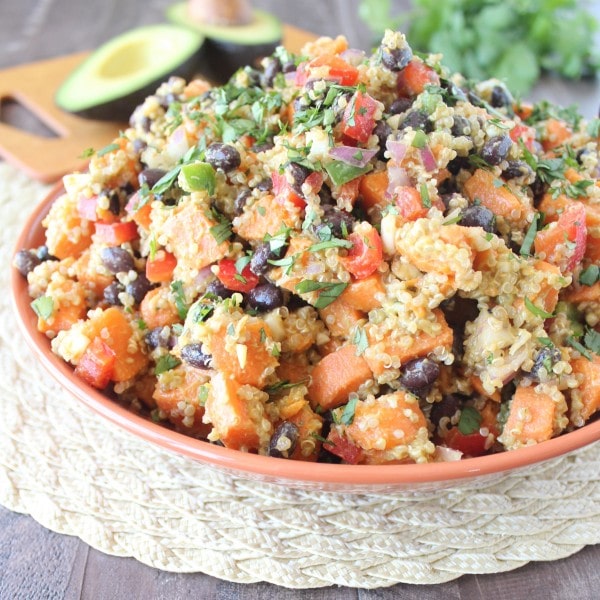 Vegan Mexican Sweet Potato Salad Recipe