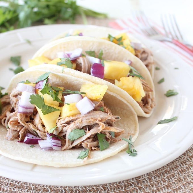 Slow Cooker Tacos Al Pastor Recipe