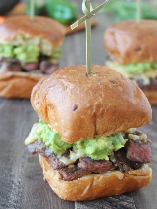 Roasted Jalapeño Honey Carne Asada Sliders Recipe