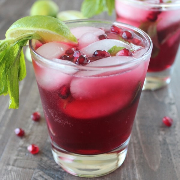 Pomegranate Mint Margarita Recipe